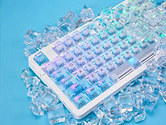 达尔优A98水透版机械键盘上市: 透明键帽 549 元