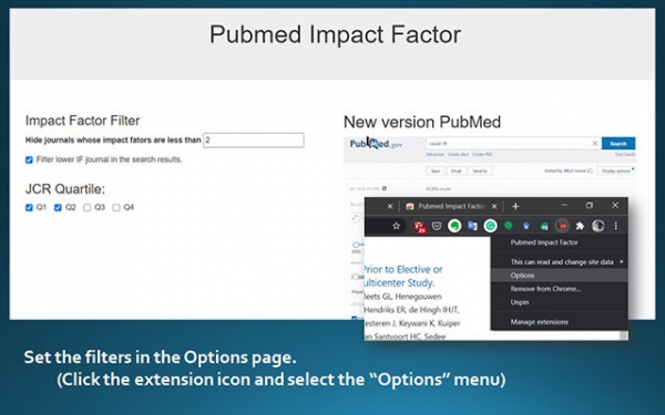 Pubmed Impact Factor(显示学术期刊影响因子) v6.1 免费安装版