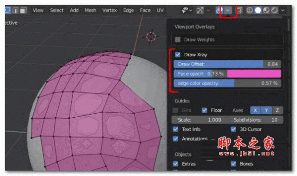 Draw Xray(Blender顶部面片选择插件) V3.0 免费版