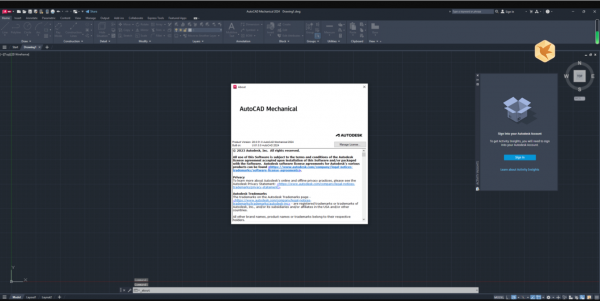 Autodesk AutoCAD Mechanical机械版 2024 正式许可激活版(附破解文件+教程)