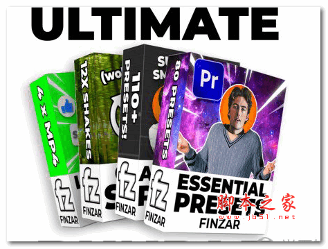 Finzar Bundle Pack(Premiere图层特效摄像机抖动预设) V1.0 免费版