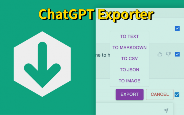 ChatGPT 导出工具 - 轻松提取聊天记录 v1.2.1 浏览器扩展插件
