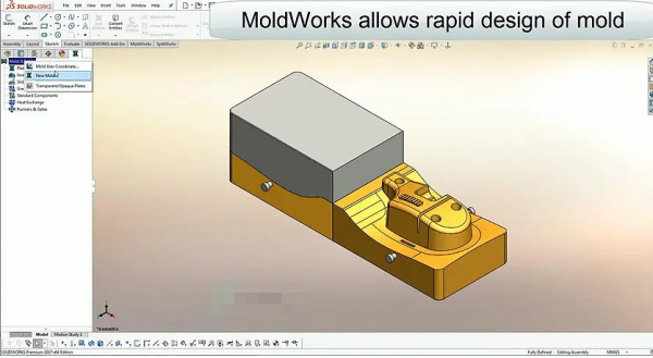 R&B MoldWorks 2021 SP1 for SolidWorks 2015-2023 免费破解版