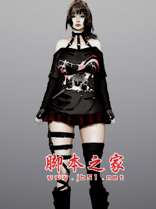 AI少女美少女哥特风夏季穿搭MOD(魅力十足) 免费版