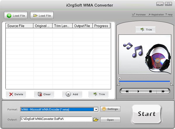 iOrgSoft WMA Converter(音频格式转换器) v1.6.7 免费安装版