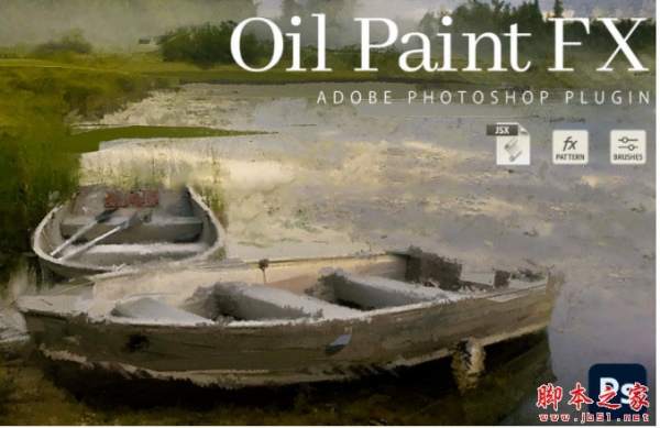 逼真PS油画插件Oil Paint FX for Photoshop 免费版(附使用教程)