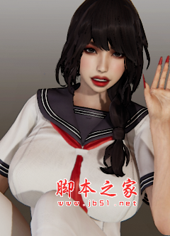 AI少女麻花辫水手服御姐MOD(妆容时尚) 免费版