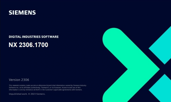 Siemens NX 2306 Build 8700 (NX 2306 Series) Win64 中文免费授