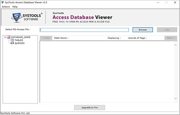 SysToolsAccessDatabaseViewer下载