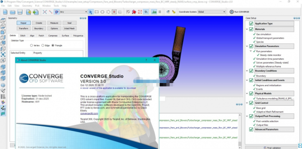 热流体分析软件CONVERGE Studio 3.2 + Solvers 3.2.3 免费安装破解版 Win64