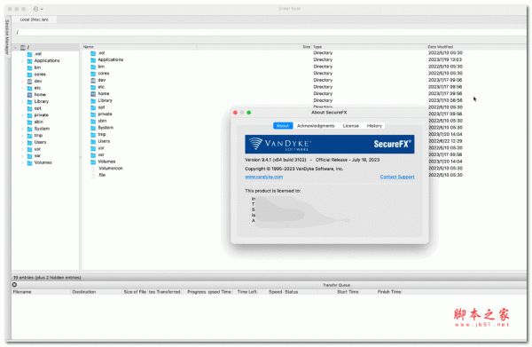 SecureFX for Mac(SSH传输工具) Intel版 V9.4.1 苹果电脑激活版 