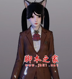 AI少女猫耳JK美少女MOD(萌萌大眼睛) 免费版