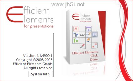 PPT模板插件 Efficient Elements for presentations v4.1.6900.1 中文破解版