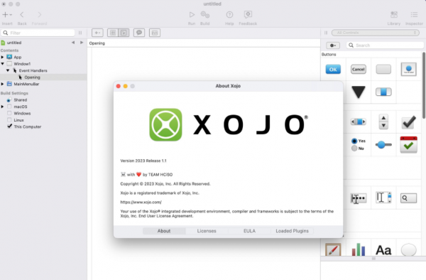 跨平台编程开发工具 Xojo 2023 Release 1.1 for Mac v23.1.1.59845 免费破解版