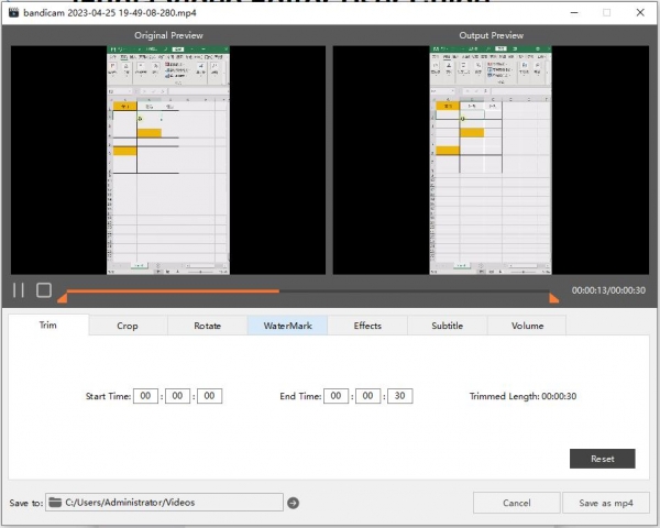 简单的视频编辑器 iFunia Video Editor v3.0 免费安装版 附教程/补丁