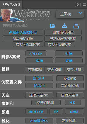 PS专业照片修饰扩展PPW Tools v 5.0 汉化一键安装版