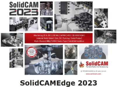 SolidCAM 2023 SP2 HF2 Multilang for Solid Edge 2020-2024 免费版 64位