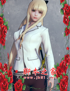 AI少女金发白色夹克美少女MOD(西装制服) 免费版