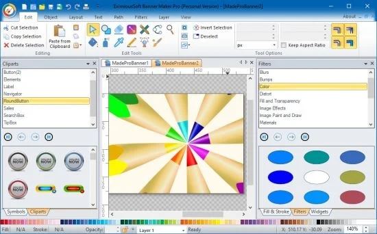 横幅设计制作软件 EximiousSoft Banner Maker Pro v5.20 特别版 附补丁/教程