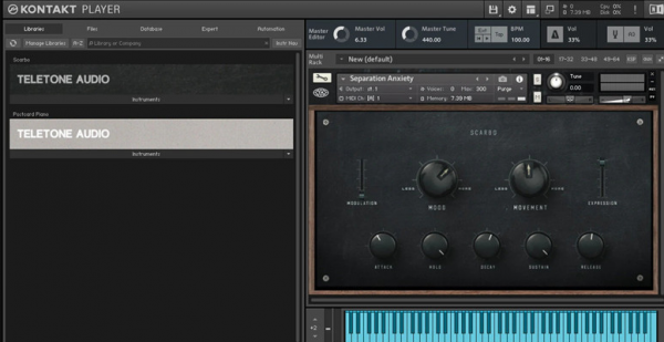 氛围合成音色库Teletone Audio - Scarbo v1.3 KONTAKT免费版