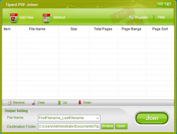 Tipard PDF Joiner(文件合并工具) v3.0.32 官方安装版