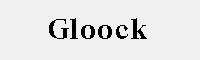 Gloock 英文衬线字体