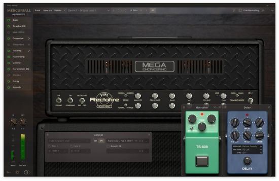 VST/AU/AAX独立放大器建模插件 Mercuriall Audio Ampbox v1.3.0 x64 免费安装版