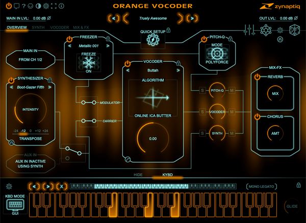 声码器插件 Zynaptiq ORANGE VOCODER NANO v4.0.3 免费安装版