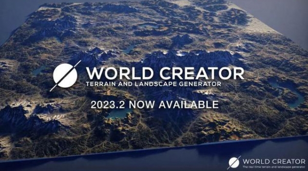 GPU三维地形生成软件 World Creator 2023.3 中文免费安装版(附方法)