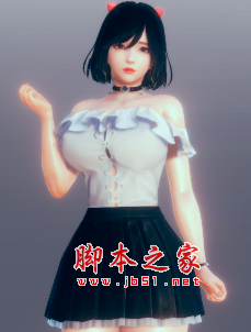 AI少女夏日短发短裙美少女MOD(很有魅力) 免费版