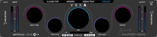 Acustica Audio Voxa 2023 人声处理软件 VST/VST3/AAX插件