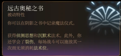 博德之门3远古奥秘之书汉化版MOD 免费版