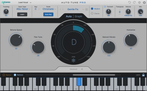 Antares Auto-Tune Pro X(音高修正/音调塑形插件) v10.3.1 x64 直装免费版