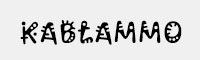 Kablammo英文无衬线字体