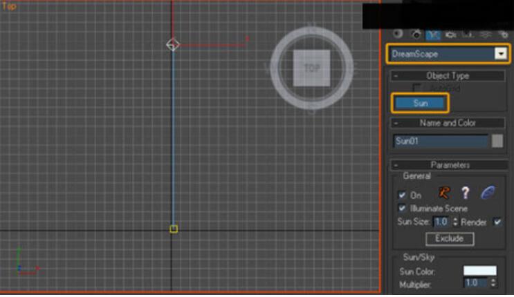 3DMAX制作海上日出教程