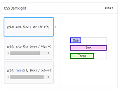 CSS3 grid 布局的简单使用示例详解