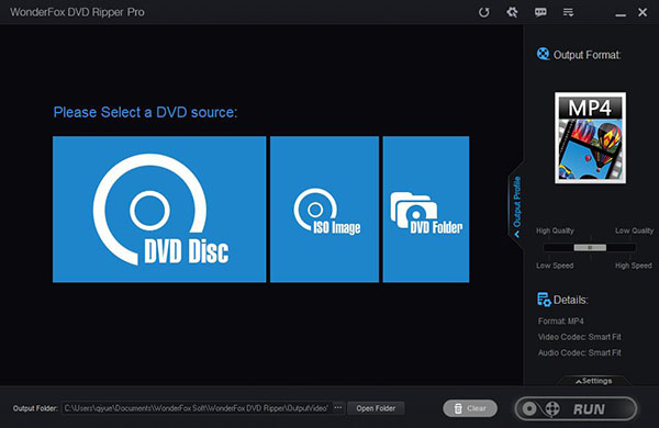 DVD视频抓取转换工具(WonderFox DVD Ripper) v5.1 免费安装版