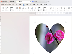 WPS如何将图片裁剪成心形 WPS文档将图片裁剪成心形的方法