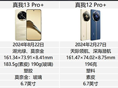 真我13 Pro+对比真我12 Pro+哪些升级? 一眼看懂配置区别对比汇总