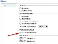 WPS如何设置只打印窗体中输入的数据 WPS设置只打印窗体中输入的