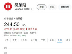 淘金领头羊MicroStrategy：All in BTC 光芒掩过暗影