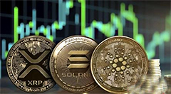 强势多头讯号齐发！XRP、SOL、ADA币价展望大盘点