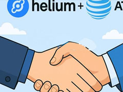 Depin代表项目Helium与美国电信龙头AT&T达成自动连接协议解读！代币HNT暴涨18%