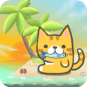 暖风捕鱼日2048猫岛最新版(休闲益智手游) KittyCat Island v1.11.1 安卓版