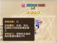 弹弹岛2宠物有哪些衡量数值？宠物属性介绍