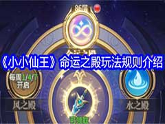 小小仙王命运之殿怎么玩？命运之殿玩法规则介绍