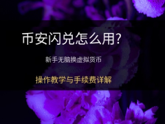 币安闪兑是什么?如何使用?币安APP中闪兑操作教学与手续费详解