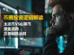 币圈投资逻辑解读：主流币VS山寨币、资金流向、三条制胜法则