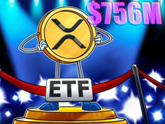 一文了解瑞波币（XRP）ETF资金流入超过7.56亿美元，看涨背离暗示趋势逆
