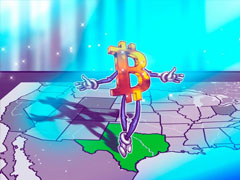 在市场低迷时期，德克萨斯州最近的比特币（BTC）购买向美国其他地区发